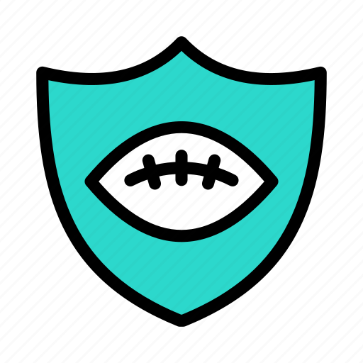 Rugby, shield, achievement, success, reward icon - Download on Iconfinder