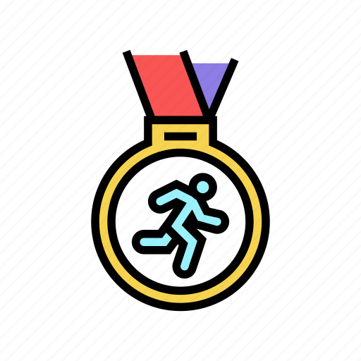 Award, sport, running, medal, runner, athletic icon - Download on Iconfinder