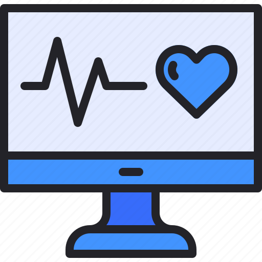 Cardiogram, ecg, heart, monitor, rate icon - Download on Iconfinder