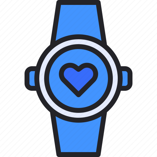 Love, smart, smartwatch, watch, wristwatch icon - Download on Iconfinder