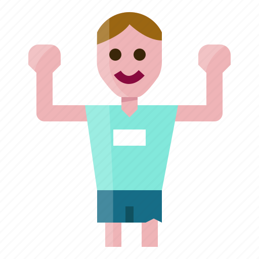 Sport, man, race, running, exercise, male icon - Download on Iconfinder