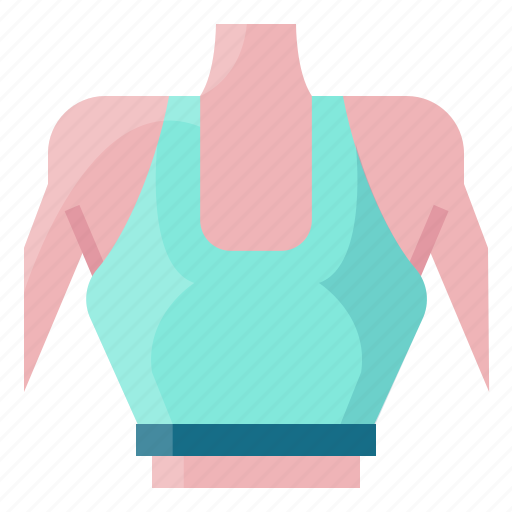 Sportsbra, athletic, bra, clothes, running, underwear, woman icon - Download on Iconfinder