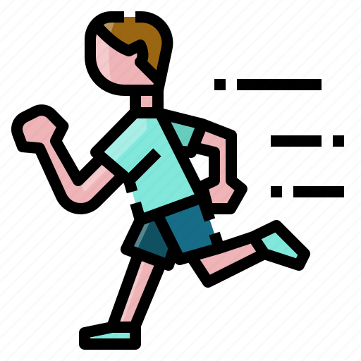 Man, running, race, fast, sport icon - Download on Iconfinder