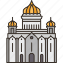 church, orthodox, cathedral, christianity, russia