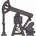 oil, derrick, drill, energy, petroleum
