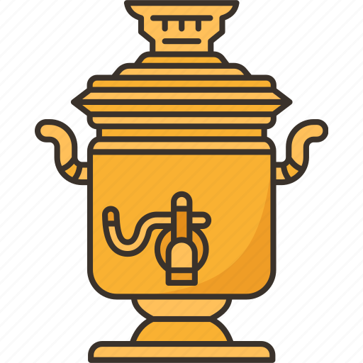 Samovar, tea, beverage, tradition, russian icon - Download on Iconfinder