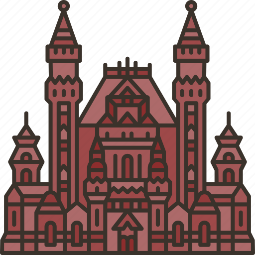 Square, russia, moscow, kremlin, tourism icon - Download on Iconfinder