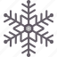 snowflake, snow, crystal, frozen, frost 