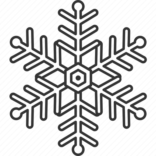 Snowflake, snow, crystal, frozen, frost icon - Download on Iconfinder