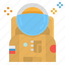 astronaut, avatar, man, profile, russia