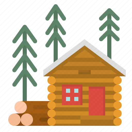 Buildings, cabin, home, hous, wood icon - Download on Iconfinder