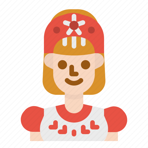 Avatar, girl, people, russian, woman icon - Download on Iconfinder