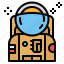 astronaut, avatar, man, profile, russia 