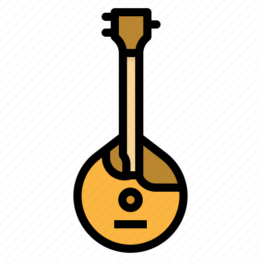 Domra, folk, instrument, music, string icon - Download on Iconfinder