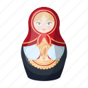 matryoshka, painted, puzzle, russian, surprise, toy, wooden