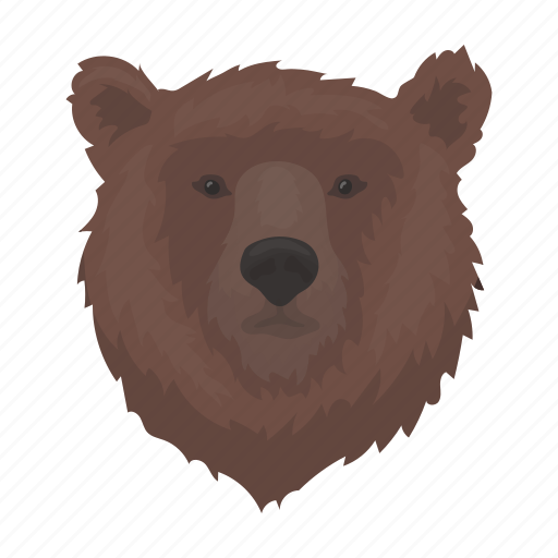 Animal, bear, beast, head, predator, wild icon - Download on Iconfinder