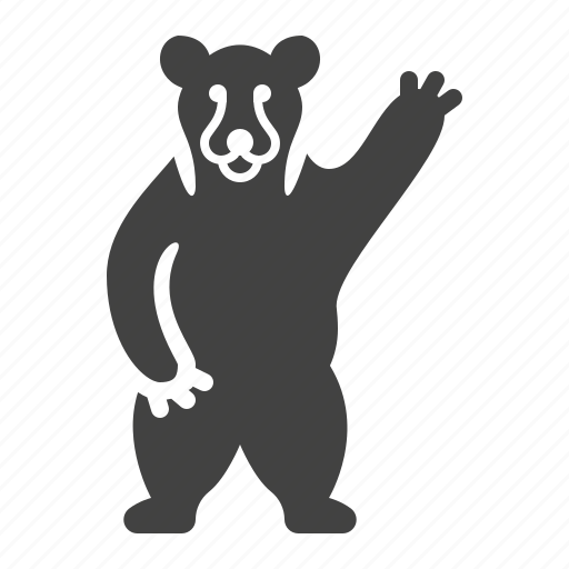 Animal, bear, forest, wildlife icon - Download on Iconfinder
