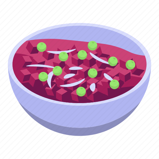 Beetroot, cartoon, food, isometric, logo, red, salad icon - Download on Iconfinder