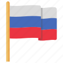 russian, country, flag, nationality