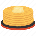 cake, pancakes, flat cake, syrup, sweet cake