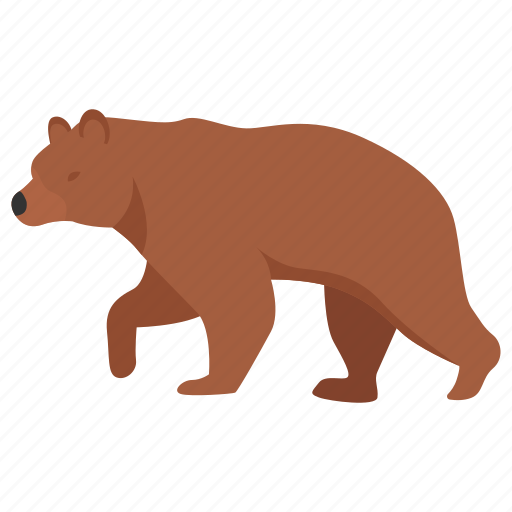 Wild, russian bear, bear, animal, teddy icon - Download on Iconfinder