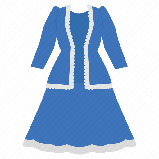 Ethnic dress, woman, russian dress, folk dress, sarafan, dress, female icon - Download on Iconfinder