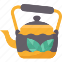 kettle, teapot, boiling, kitchen, vintage