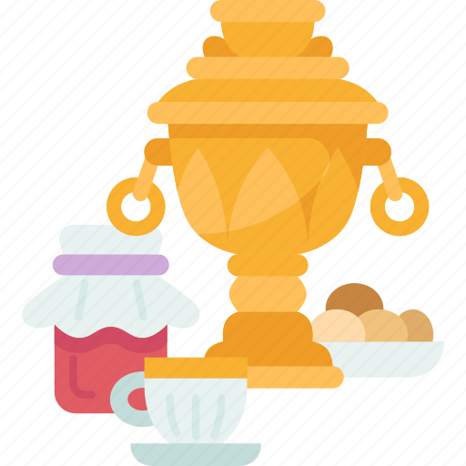 Tea, ceremony, samovar, russian, culture icon - Download on Iconfinder