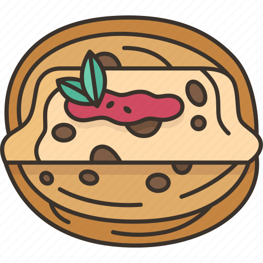 Crepes, blini, caviar, food, russian icon - Download on Iconfinder