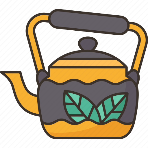 Kettle, teapot, boiling, kitchen, vintage icon - Download on Iconfinder