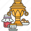 tea, ceremony, samovar, russian, culture 