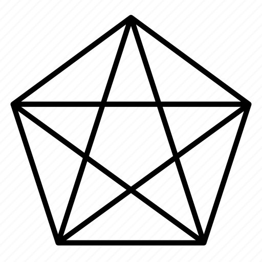 Geometry, pentagram, sacred icon - Download on Iconfinder