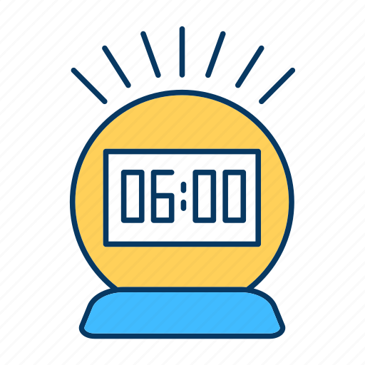 Clock, alarm, awake, morning icon - Download on Iconfinder