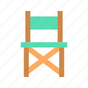 camp chair, deck chair, chair, beach chair, seat, easy chair, furniture, armchair
