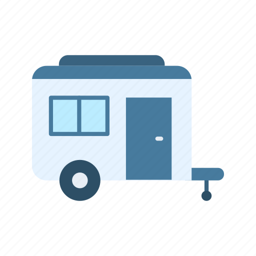 Caravan, camping, travel, vehicle, trailer, camper, van icon - Download on Iconfinder