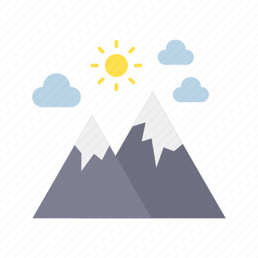 Mountain, hill, uphill, peak, camping, landscape, adventure icon - Download on Iconfinder