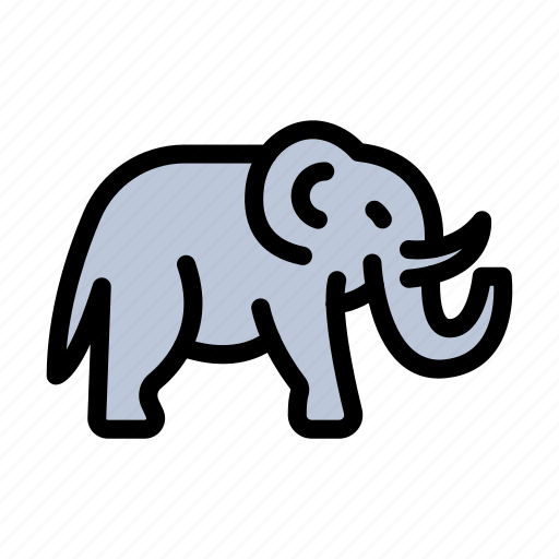 Elephant, animal, wild, safari, travel icon - Download on Iconfinder