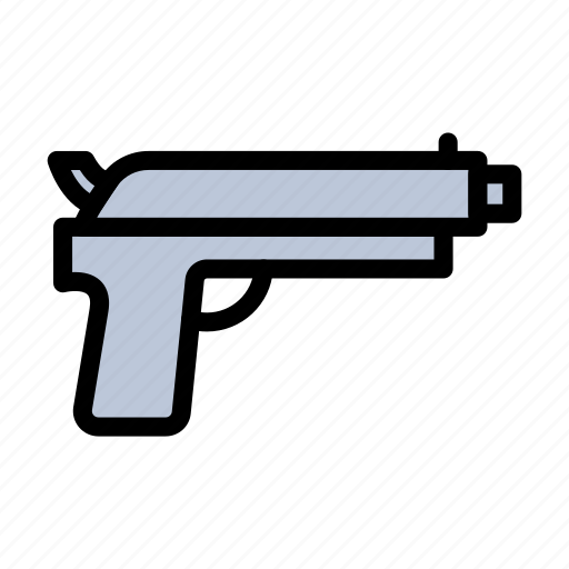 Gun, pistol, shoot, safari, travel icon - Download on Iconfinder