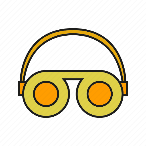 Eyewear, glasses, goggle, industry, mask, protection, safety equipment icon - Download on Iconfinder