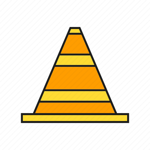 Cone, construction cone, industry, protection, safety equipment icon - Download on Iconfinder