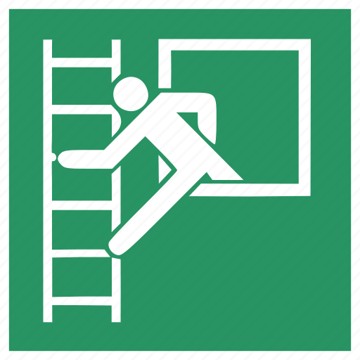Emergency, exit, man, window, avatar, male, profile icon - Download on Iconfinder