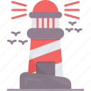 lighthouse, aim, building, business, direction, goal, strategy