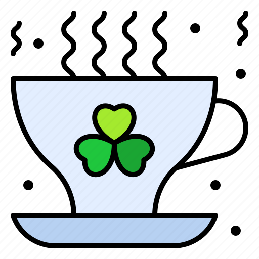Tea, cup, hot, irish, day, party icon - Download on Iconfinder