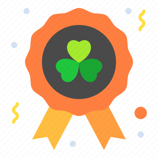 Ribbon, clover, festival, lucky, party icon - Download on Iconfinder