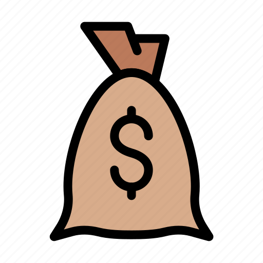 Dollar, bag, money, currency, saving icon - Download on Iconfinder
