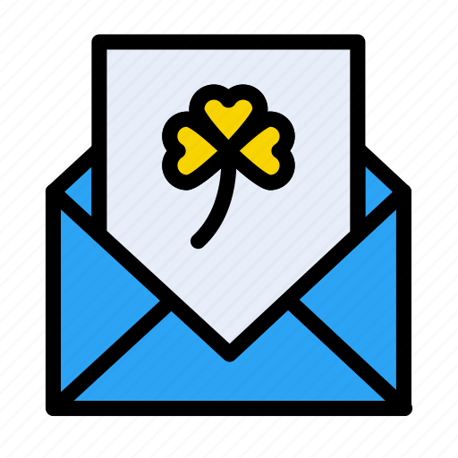 Message, saint, wish, invitation, patricksday icon - Download on Iconfinder
