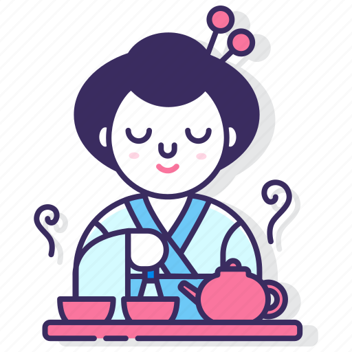 Cultural, culture, japanese, kimono, tea, tea ceremony, traditional icon - Download on Iconfinder