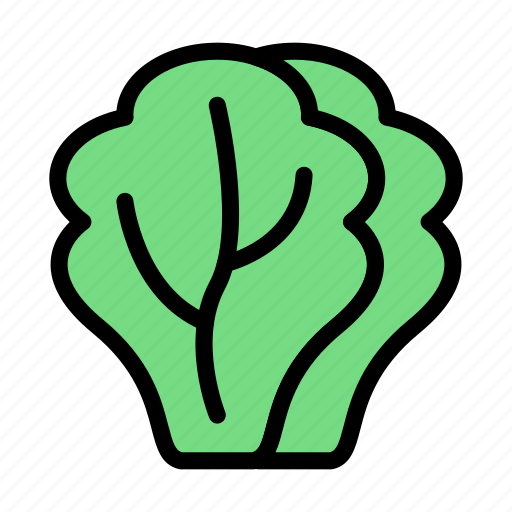 Kale, leaf, salad, diet, food icon - Download on Iconfinder