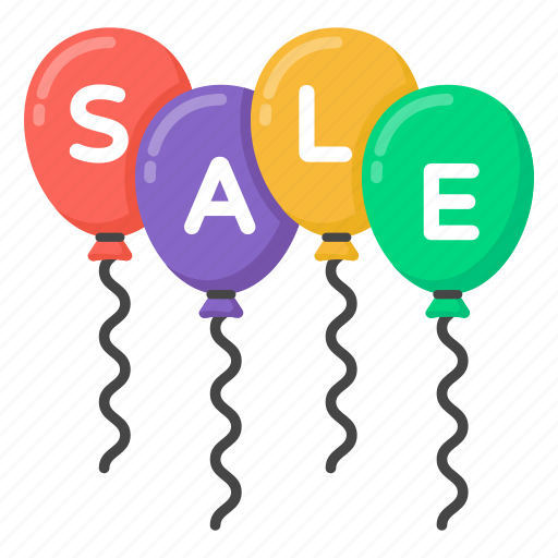 Sale sign, sale, sale balloons, super sale, balloons icon - Download on Iconfinder