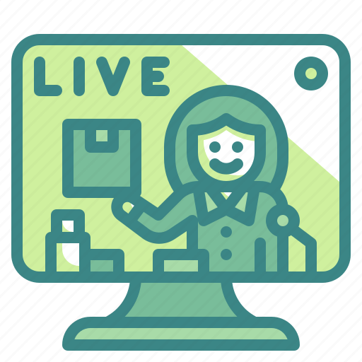 Streaming, live, media, entertainment, broadcast icon - Download on Iconfinder